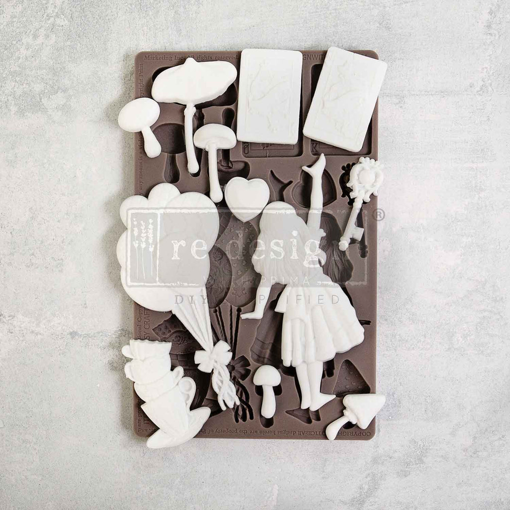 Prima Marketing Whimsy Craft Chronicles ReDesign Decor Mould 672447 Alternate Image