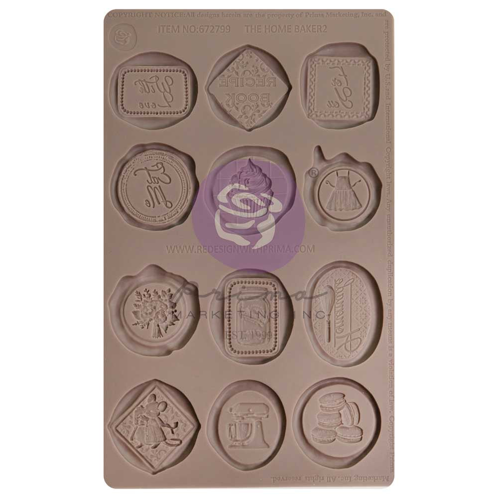 Prima Marketing The Home Baker Sweet Seal Decor Mould 672799