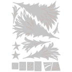Tim Holtz Sizzix Trim a Tree, Colorize Thinlits Dies 666332 line art