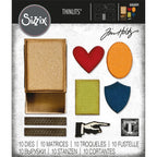 Tim Holtz Sizzix Vault Matchbox Thinlits Dies 666604
