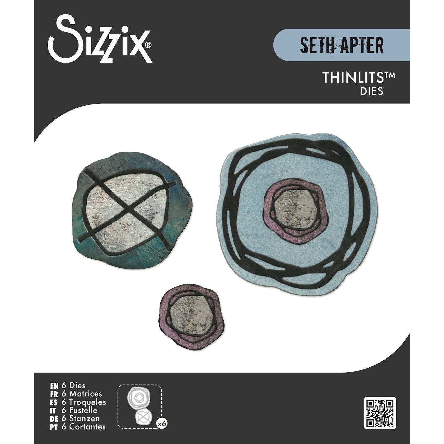 Sizzix Twisters Thinlits Dies 666909
