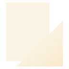 Tonic Ivory White 8.5 x 11 Craft Perfect Classic Weave Textured Cardstock 9615e close up of texture
