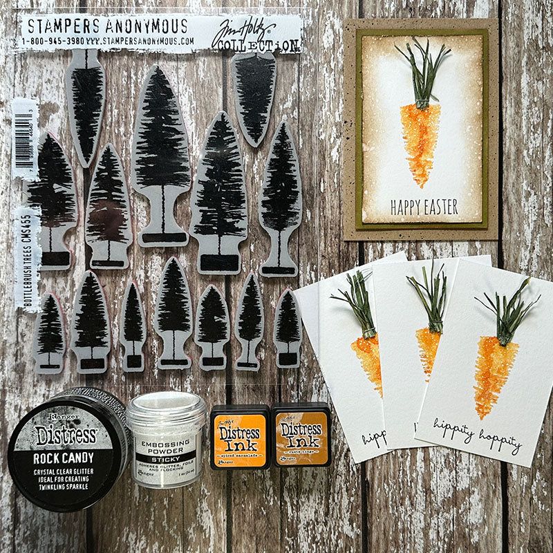 Ranger Sticky Embossing Powder EPJ35275 Easter Carrot Project | color-code:ALT04