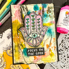 Tim Holtz Layering Stencil SPECKLES THS021 focus on the good | color-code:ALT01