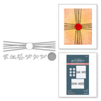 bp-107 Spellbinders Sealed Cord & Faux Seal Sentiments Press Plate and Die Set product image