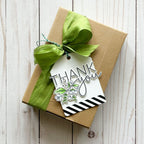 Avery Elle Clear Stamps Modern Tags st-24-01 thank you