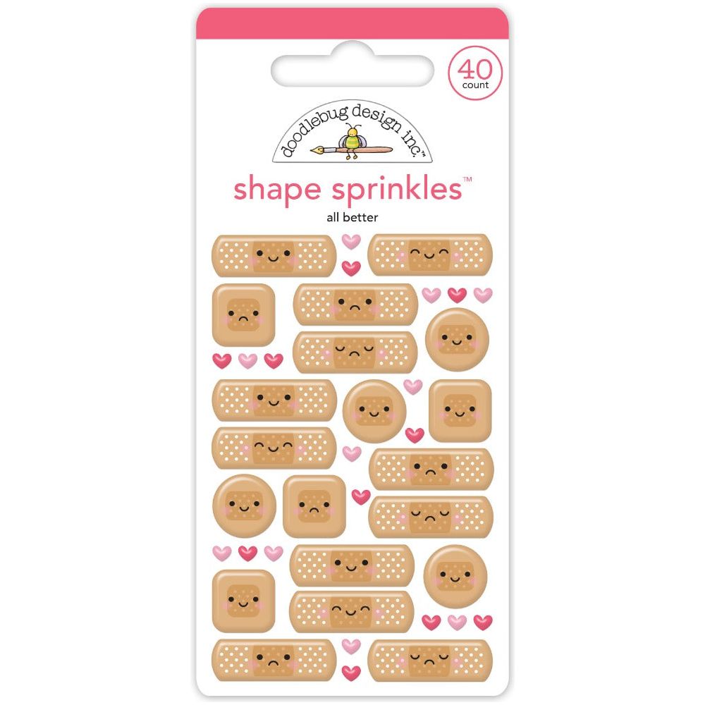 Doodlebug All Better Shape Sprinkles 8009