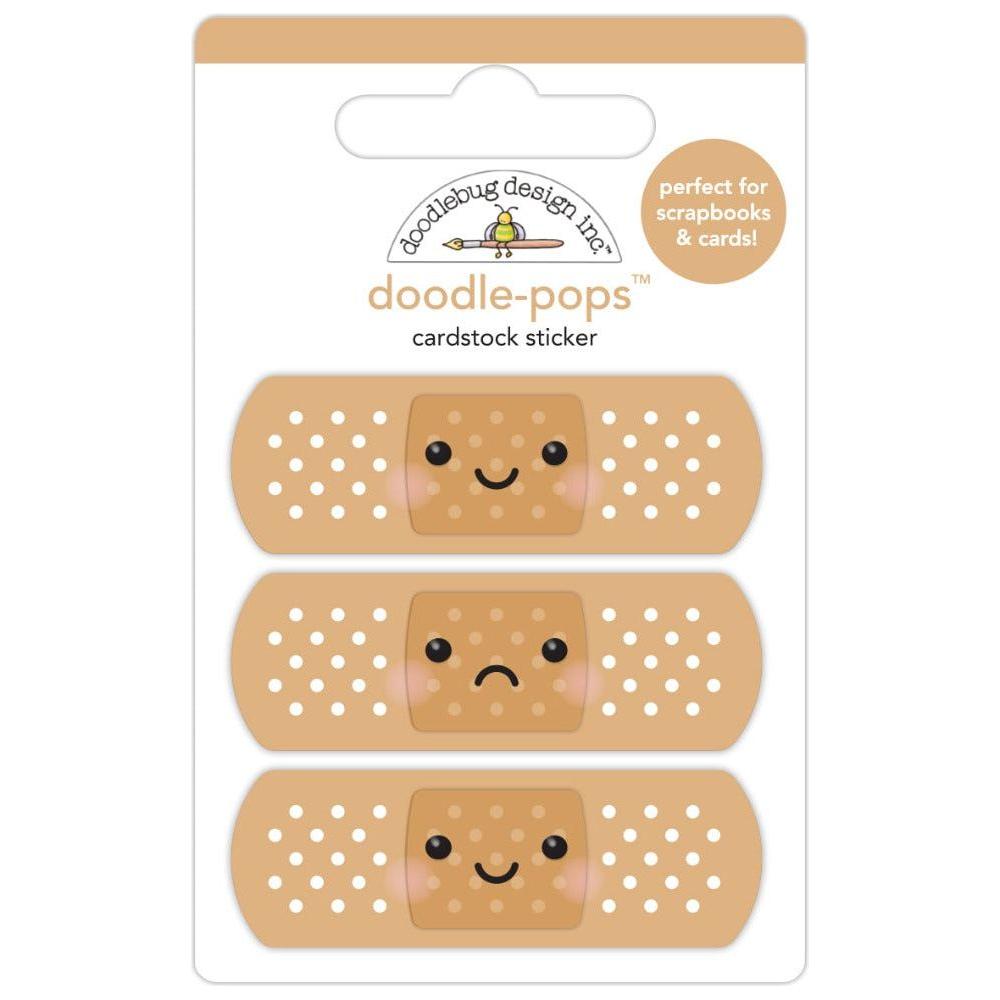 Doodlebug All Better Doodle-Pops 3D Stickers 8017