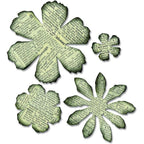 Tim Holtz Sizzix Die TATTERED FLORALS Bigz Flower Alterations 656640