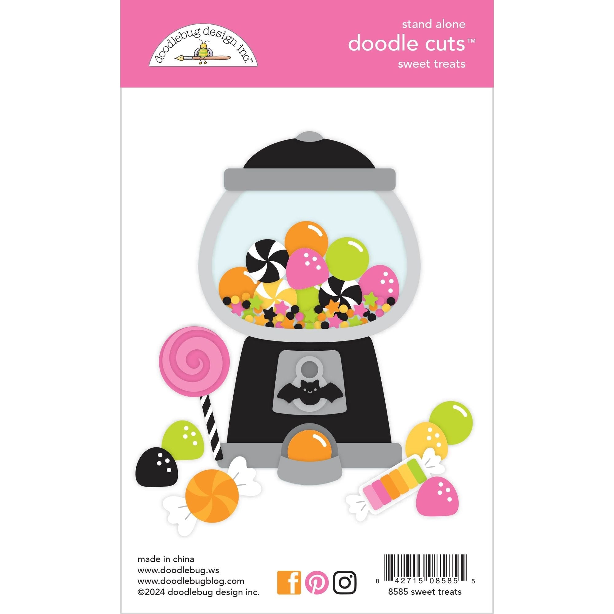 Doodlebug Sweet Treats Doodle Cuts Dies 8585
