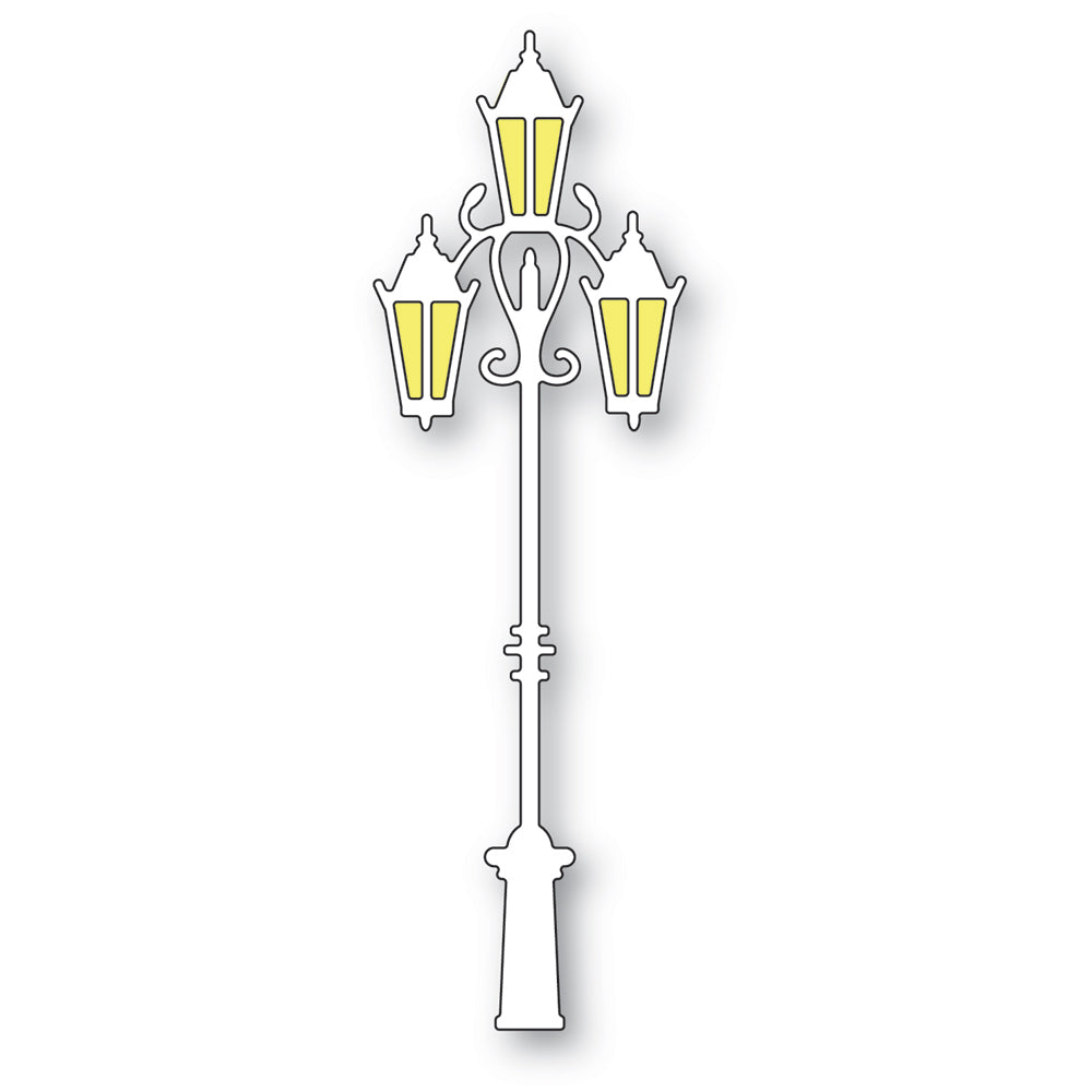 Poppy Stamps VILLAGE LAMP POST Craft Die 893
