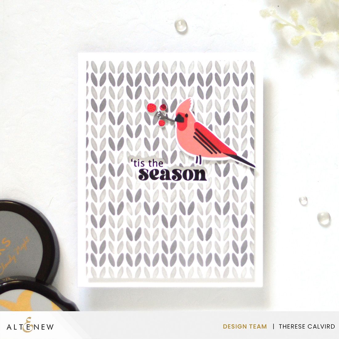 Altenew Birds of the Season Clear Stamps alt8092 tis the season