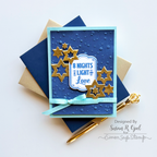 Simon Says Clear Stamps 8 Nights sss302799c All The Joy Hanukkah Card