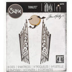 Tim Holtz Sizzix GATE KEEPER Thinlits Dies 664734