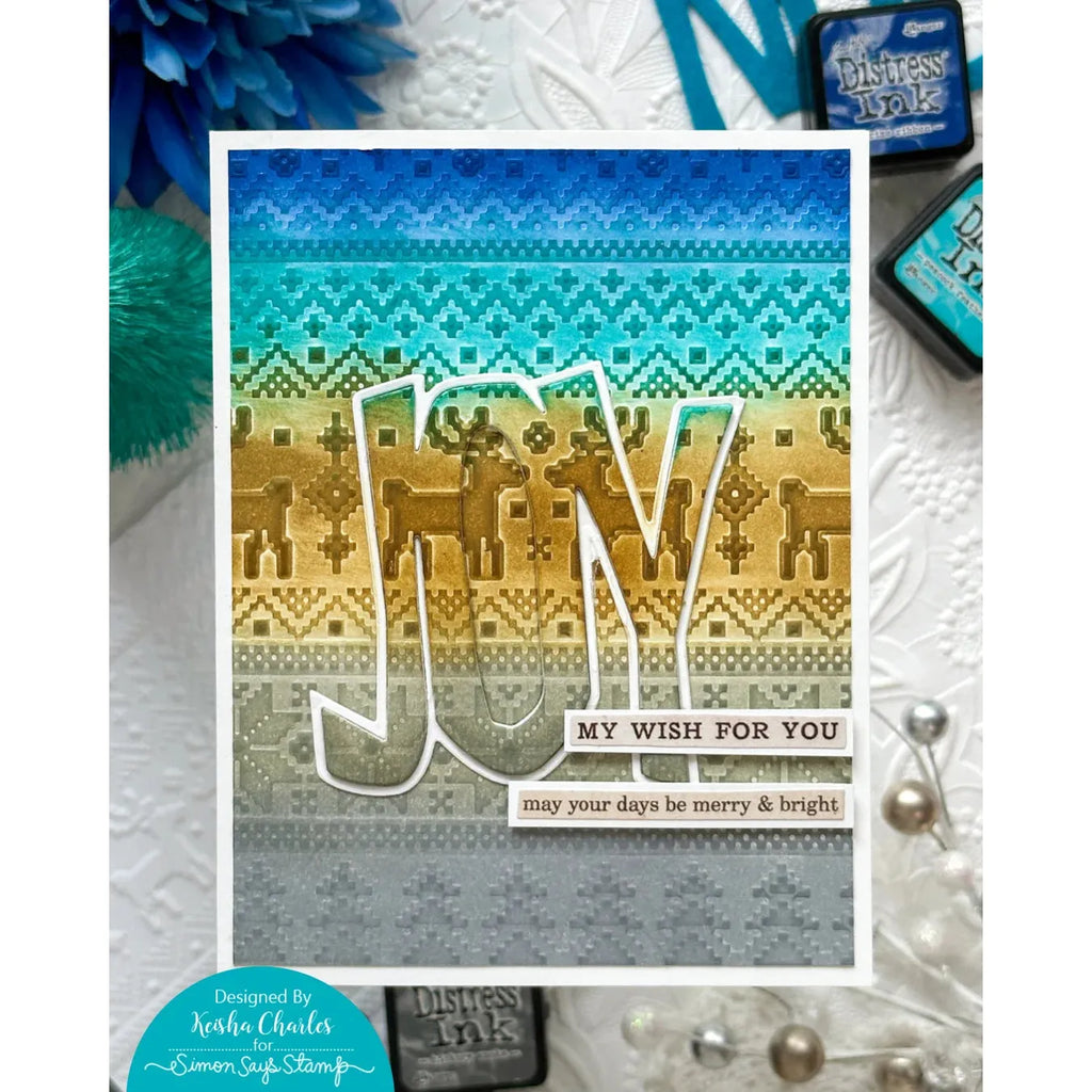 Tim Holtz Sizzix Big Tidings Thinlits Dies 666330  merry and bright | color-code:ALT01