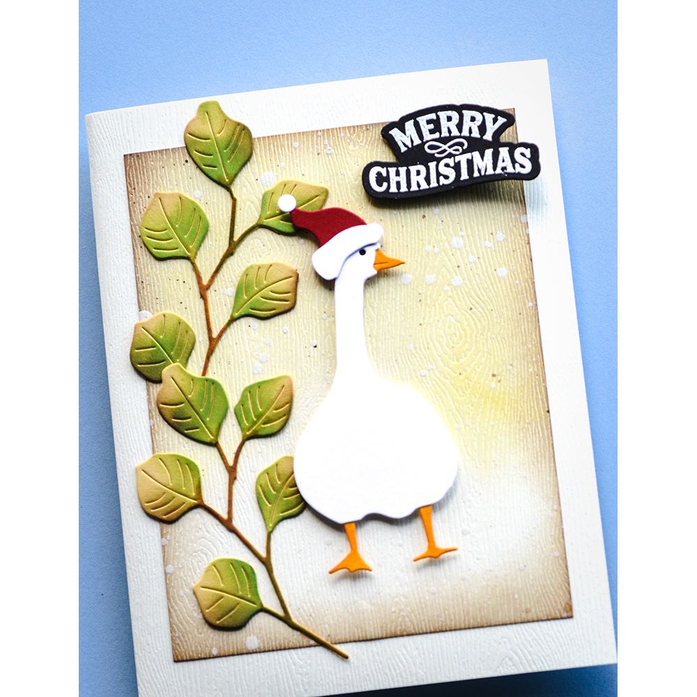 Memory Box Be Merry Clear Stamp Set and Die Set cl5287d