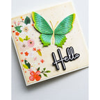 Memory Box Blue River Butterfly Dies 94832 hello