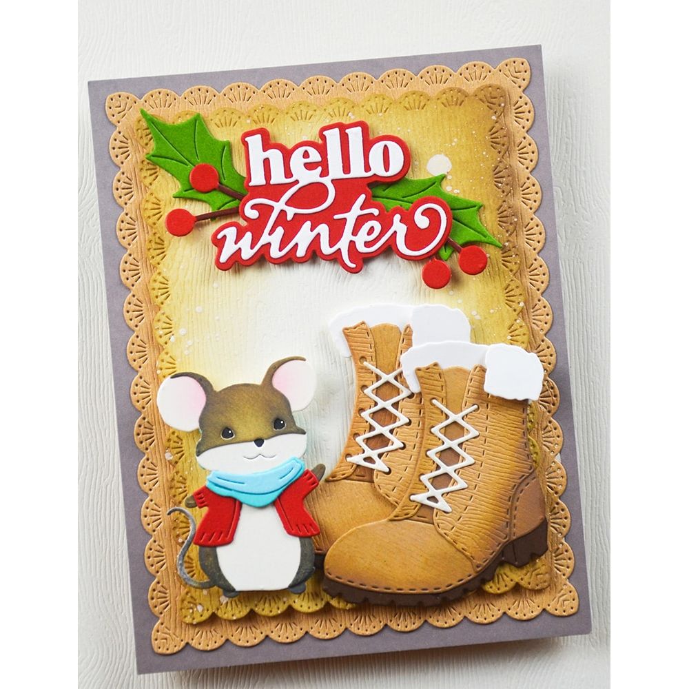 Memory Box Fan Stitch Scalloped Frames Dies 94907