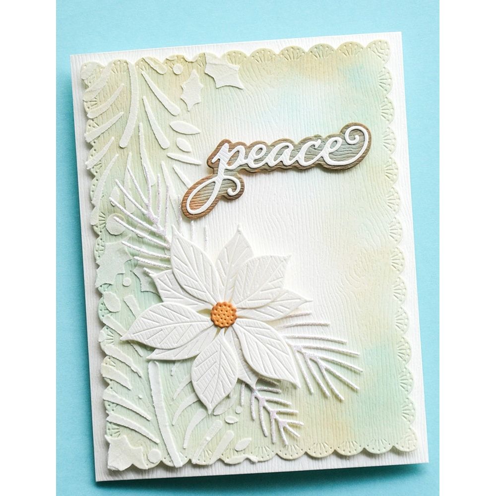 Memory Box Brilliant Poinsettia Dies 94932