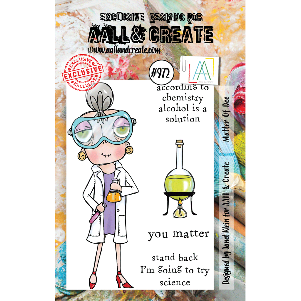AALL & Create Matter Of Dee A7 Clear Stamps aall972