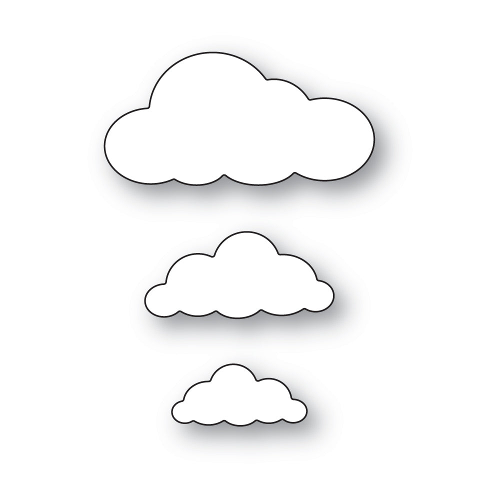 Memory Box PUFFY CLOUDS Craft Die 98172