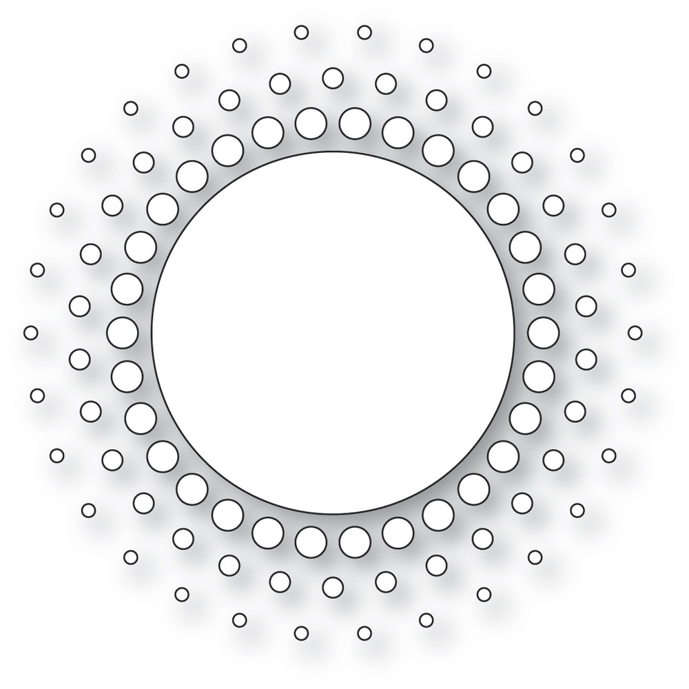 Memory Box LARGE CIRCLE BURST Craft Die 98478