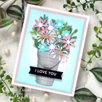 Simon Says Stamp Nested Stitched Rectangles Wafer Dies 1528sd Beautiful Moments Love You Card