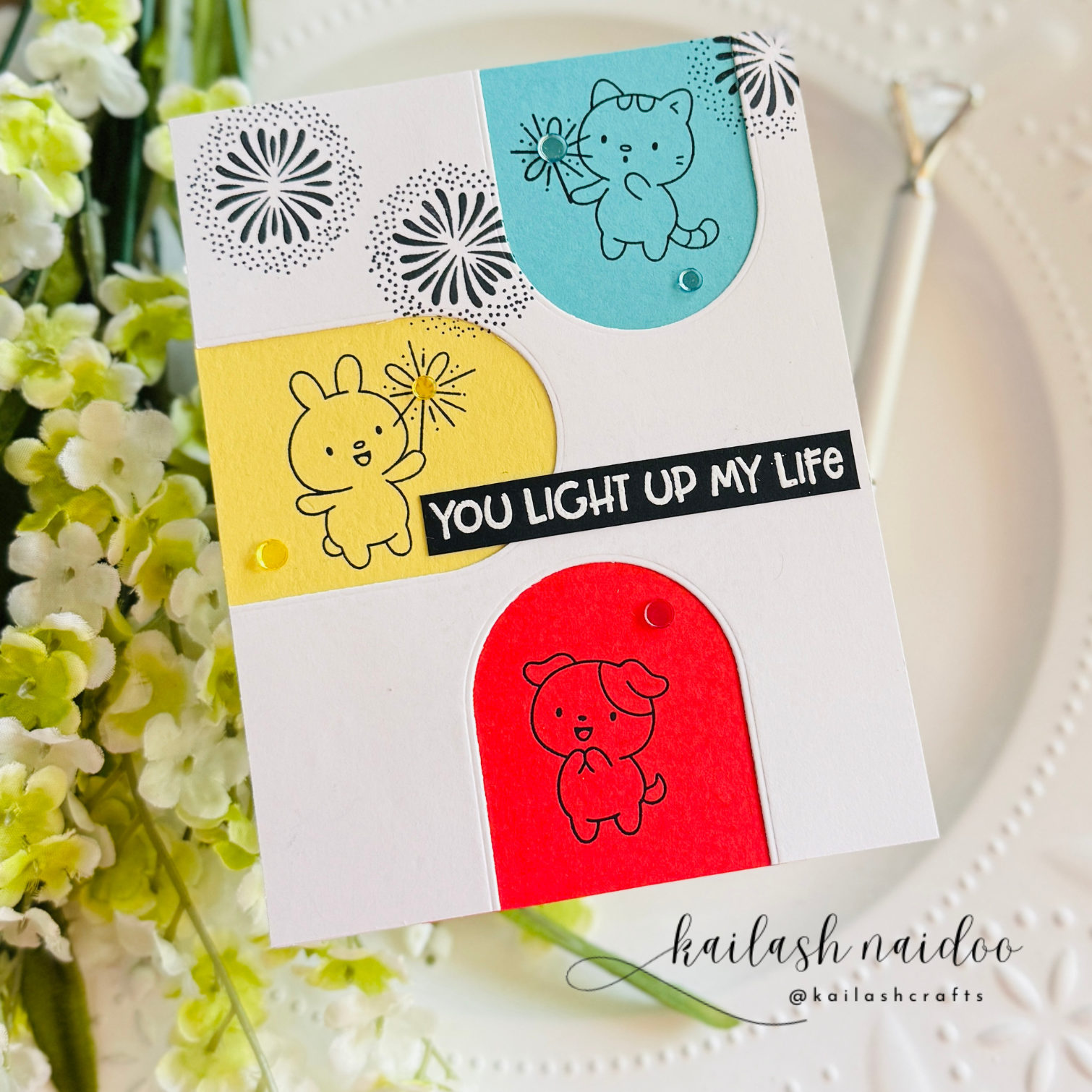 Simon Says Stamp A2 Arches Wafer Dies 8020sd Friend Like You Friend Card