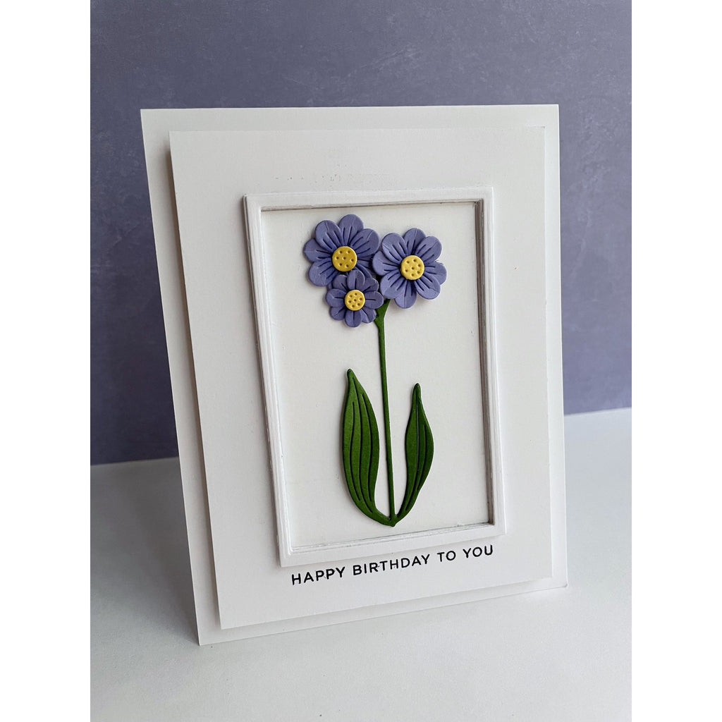 Simon Says Stamp A2 Rectangles Wafer Dies 8005sd You Are My Favorite Birthday Card