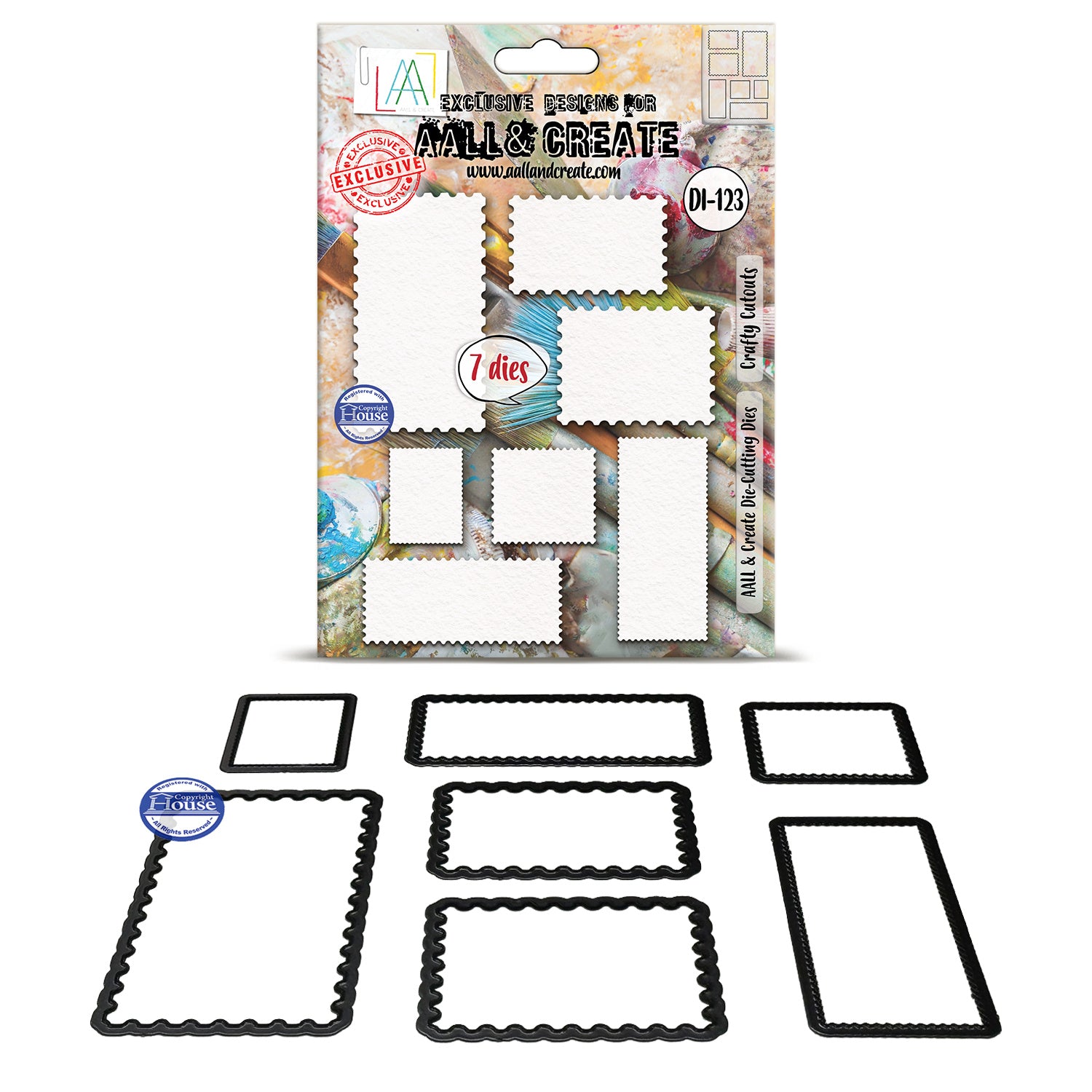 AALL & Create Crafty Cutouts Dies di-123