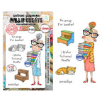 AALL & Create Dee is Booked A7 Clear Stamp Set 1433