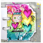 AALL & Create Dotted Love Dies 82 heart 
