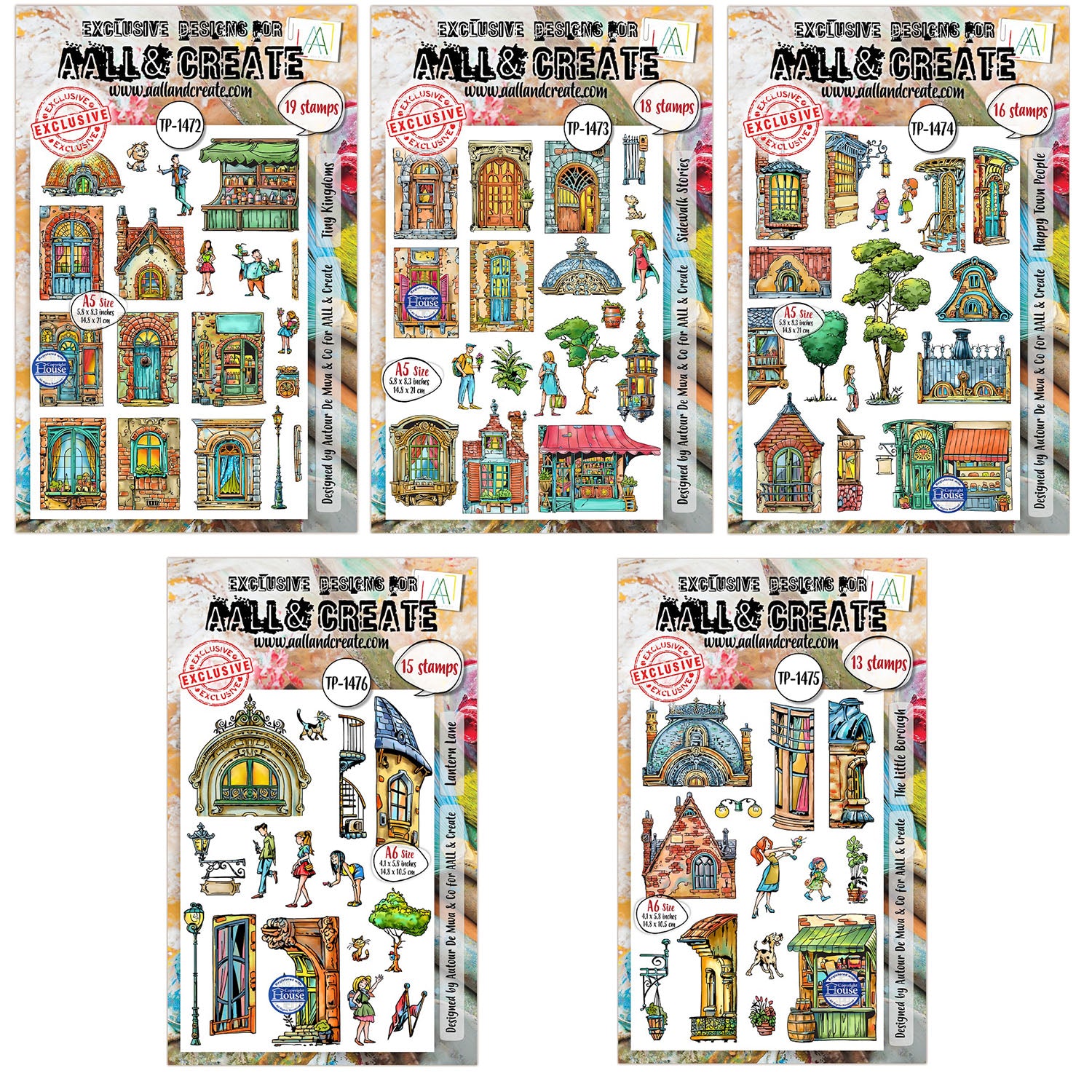 AALL & Create Dreamtropolis Stamp Bundle