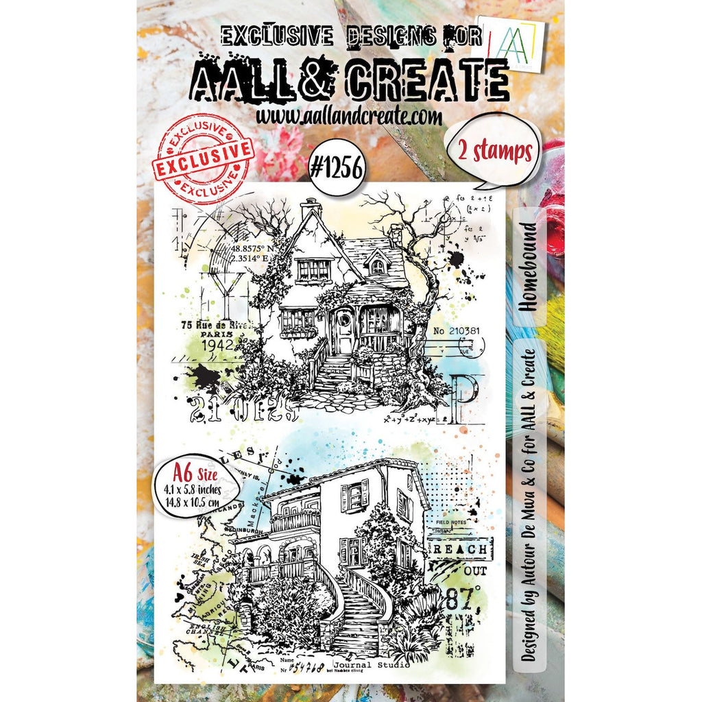 AALL & Create Homebound A6 Clear Stamps 1256