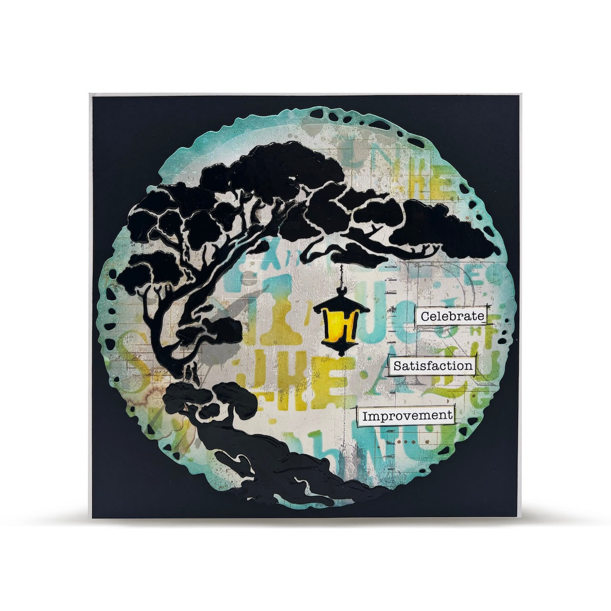 AALL & Create Lantern Roots Stencil 241 tree
