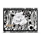 AALL & Create Orbit Lines 6x6 Stencil pc-262 black and white
