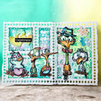 AALL & Create Sir Chirps-a-Lot A6 Clear Stamp Set 1414 celebrate