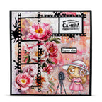 AALL & Create Striped Splash Die di-117 frame this