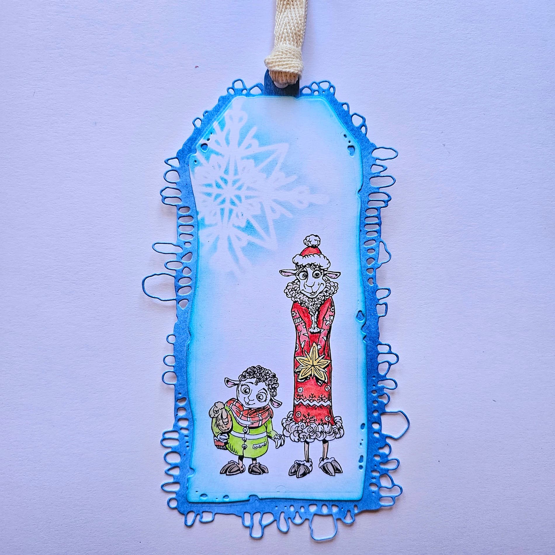 AALL & Create Sweet Sheep Family A7 Clear Stamp Set 1213*