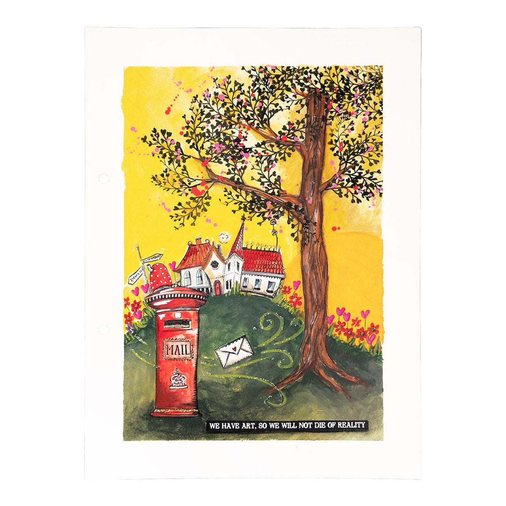 Studio Light You've Got Mail Clear Stamps abm-si-stamp472 mail journal page