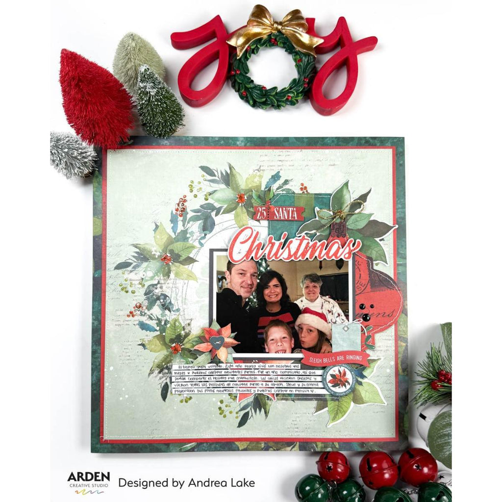 Arden Creative Studio Season of Joy Solids 12x12 Paper Pad acspp0010