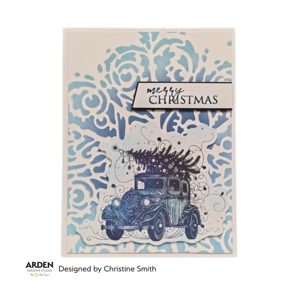 Arden Creative Studio Frosted Flake Stencil acsst0007