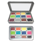 Ranger Mini Archival Ink Pads Storage Tin AIMA58434 with ink pads inside