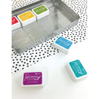 Ranger Mini Archival Ink Pads Storage Tin AIMA58434 tray close up
