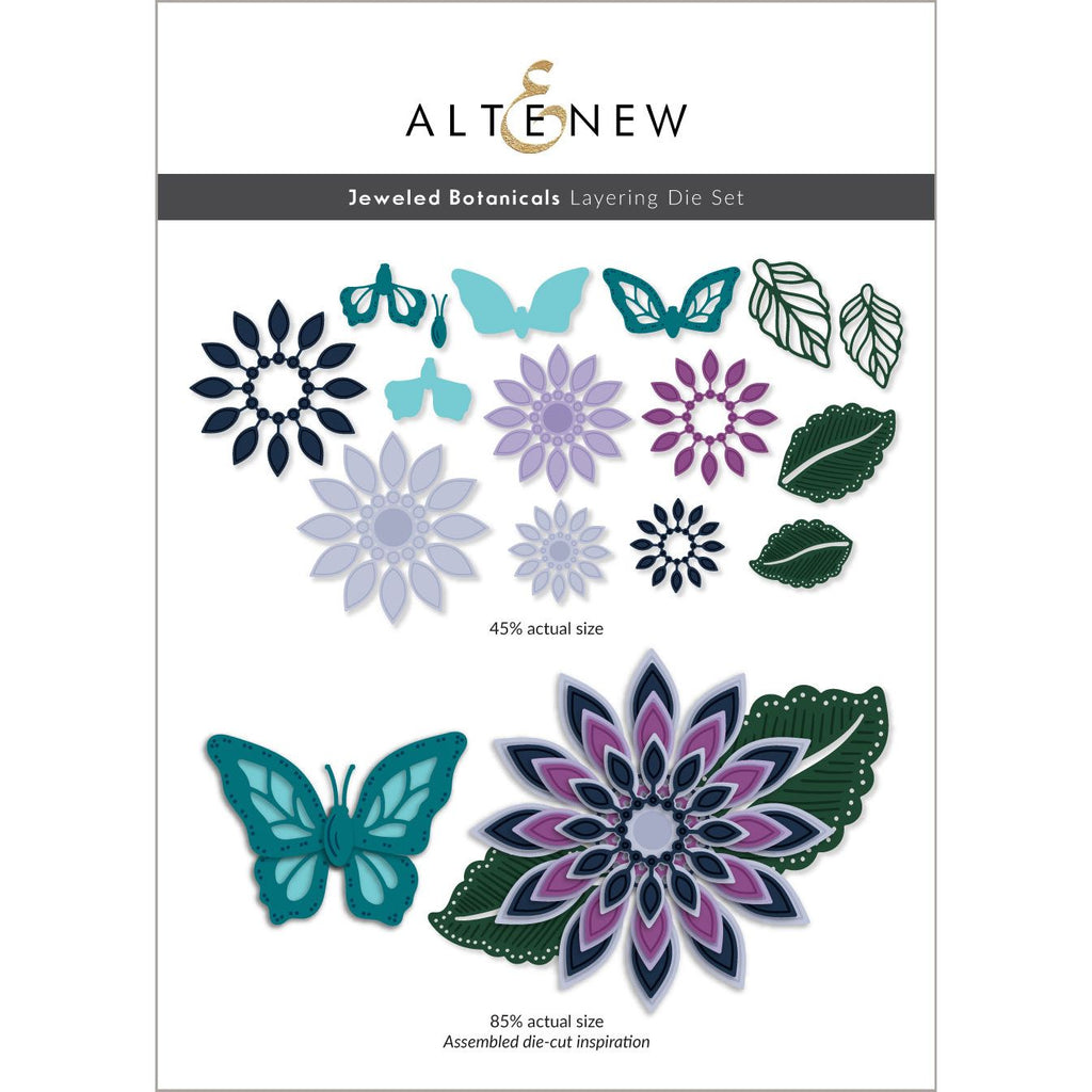 Altenew Jeweled Botanicals Layering Dies alt8716