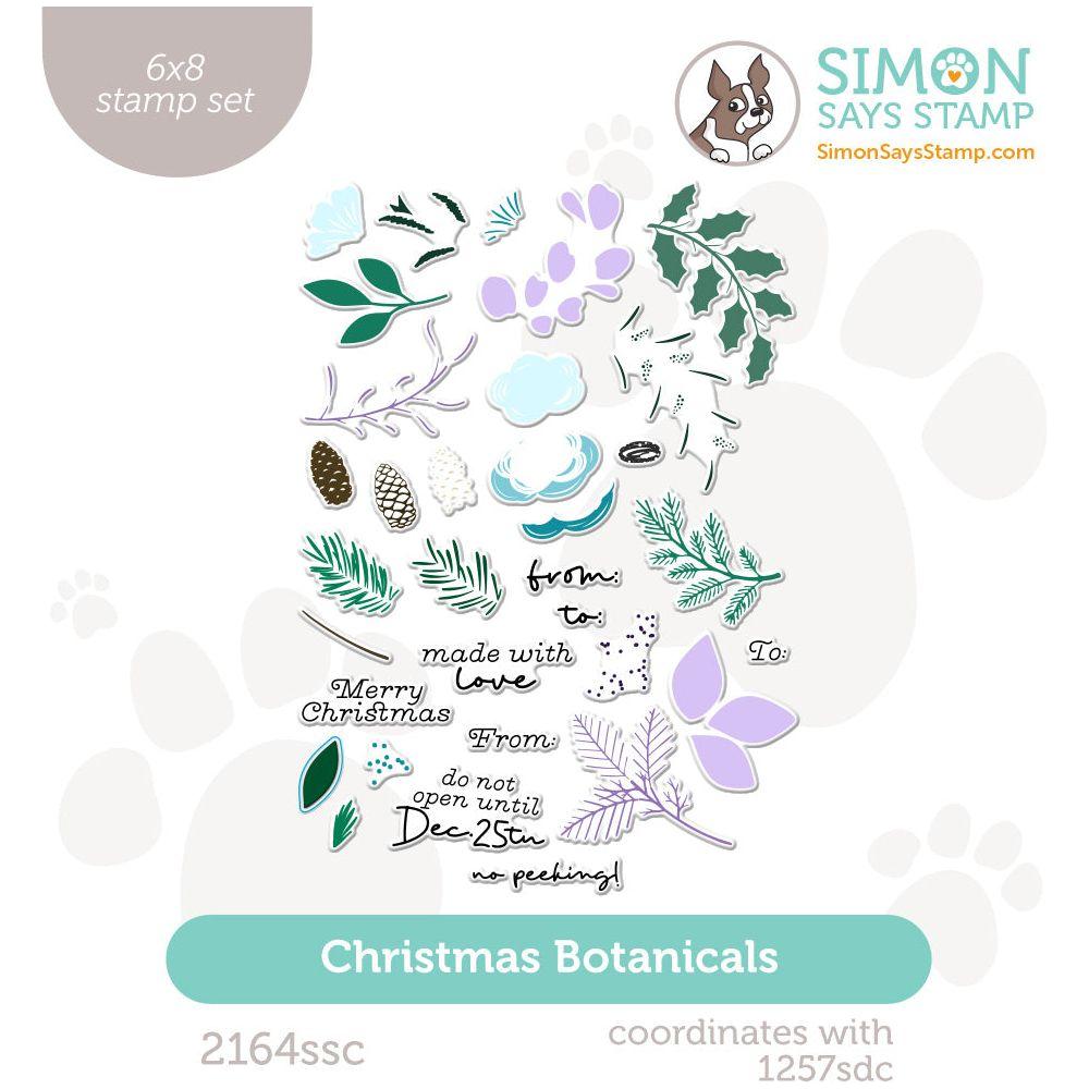 Simon Says Clear Stamps Christmas Botanicals 2164ssc