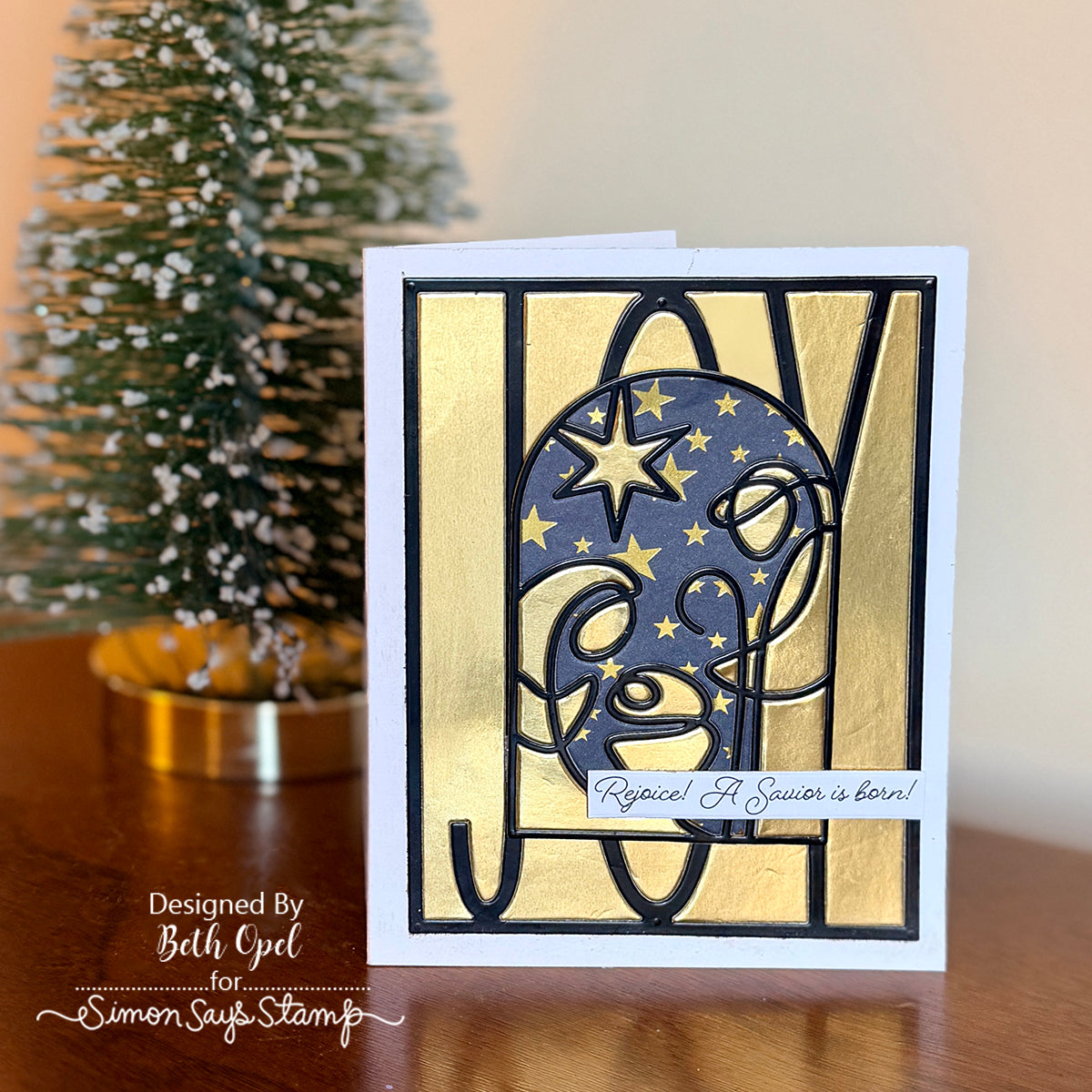 Simon Says Stamp A Child Is Born Wafer Dies 1489sd And Everything Nice Christmas Card