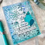 Simon Says Stamp Seashells Acetate Foil Transfer Sheets 1002ssa Sunny Vibes Encouragement Card | color-code:ALT01
