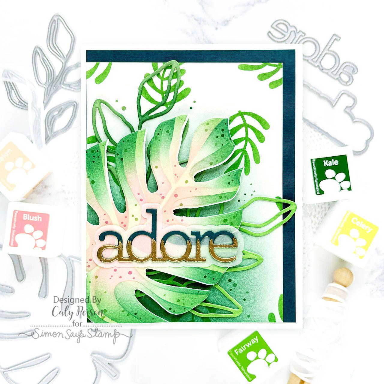 CZ Design Adore Wafer Dies czd250 DieCember Adore Card | color-code:ALT03