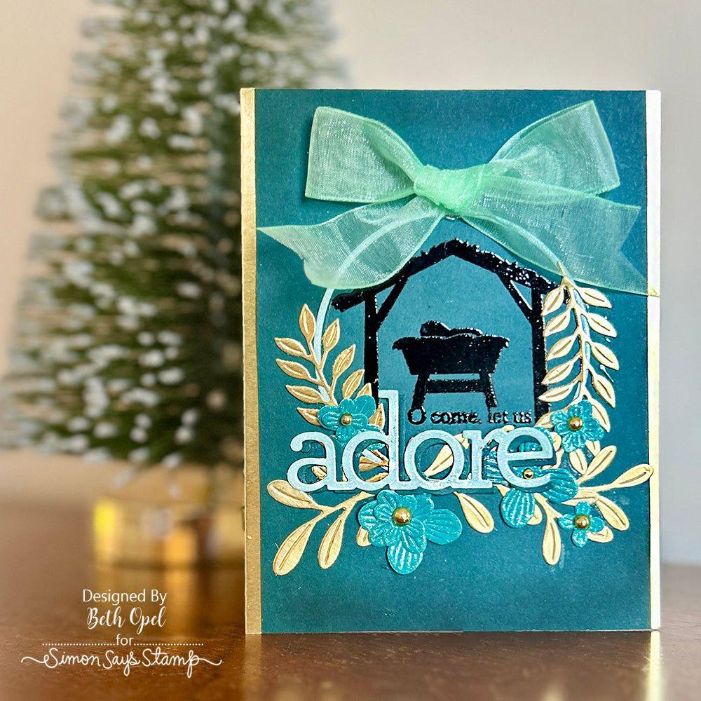 CZ Design Adore Wafer Dies czd250 DieCember Adore Card